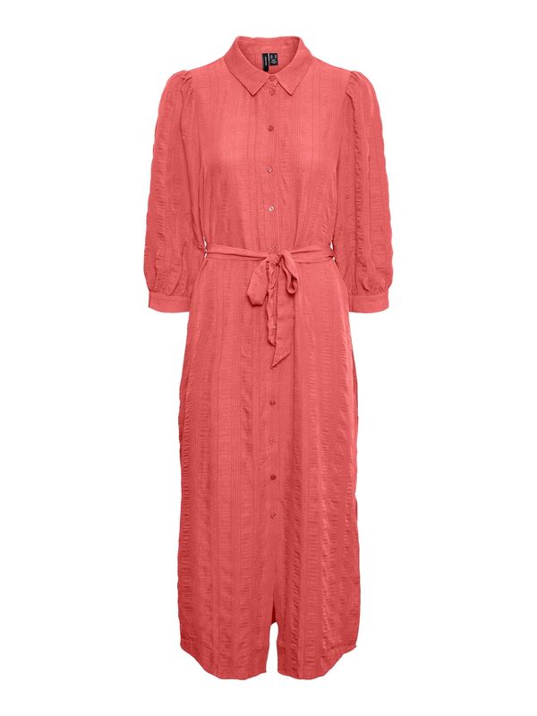 VERO MODA VERO MODA Рокля тип риза 'CAMMI'  корал