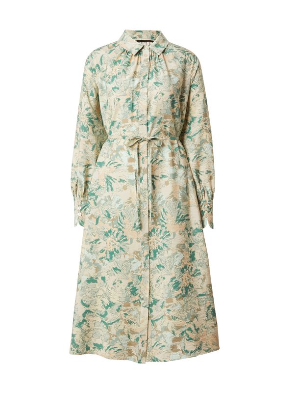 VERO MODA VERO MODA Рокля тип риза 'ELIS ELLA'  бежово / пясъчен / пастелно синьо / зелено