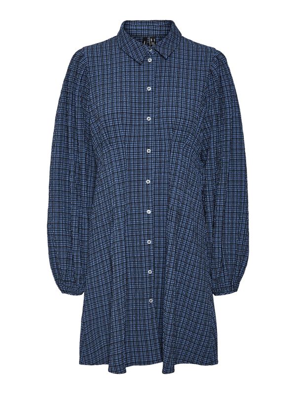 VERO MODA VERO MODA Рокля тип риза 'GIL'  морскосиньо / тъмносиньо