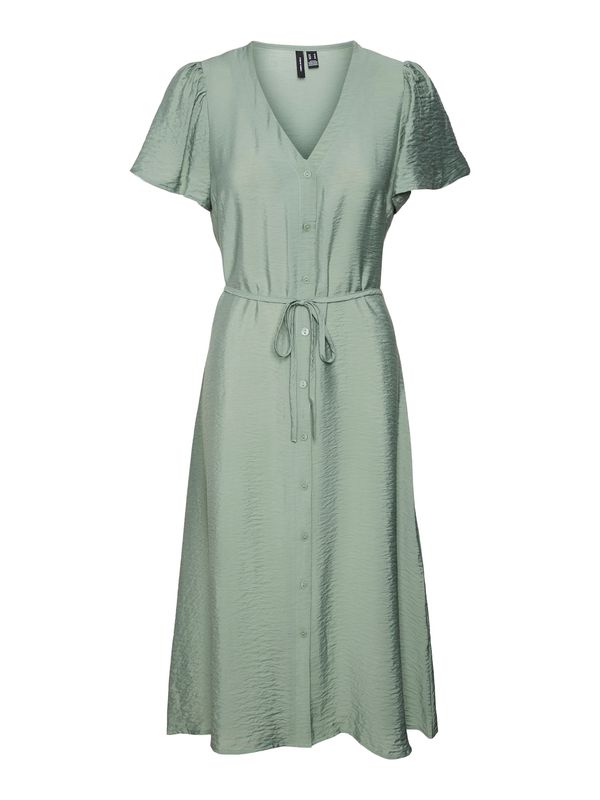 VERO MODA VERO MODA Рокля тип риза 'Josie'  каки