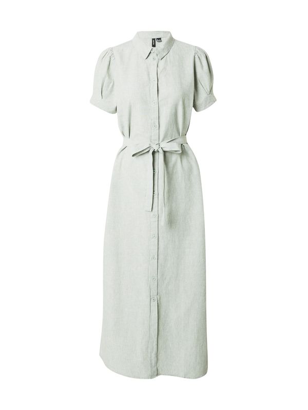 VERO MODA VERO MODA Рокля тип риза 'LUNA'  пастелно зелено