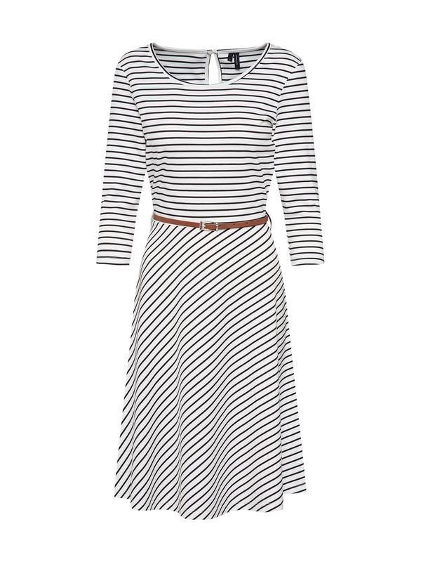 VERO MODA VERO MODA Рокля 'Vigga'  черно / бяло