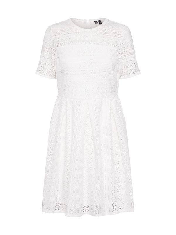 VERO MODA VERO MODA Рокля 'VMHONEY'  бяло