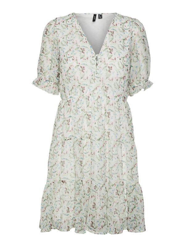 VERO MODA VERO MODA Рокля 'Wonda'  пъстро / естествено бяло