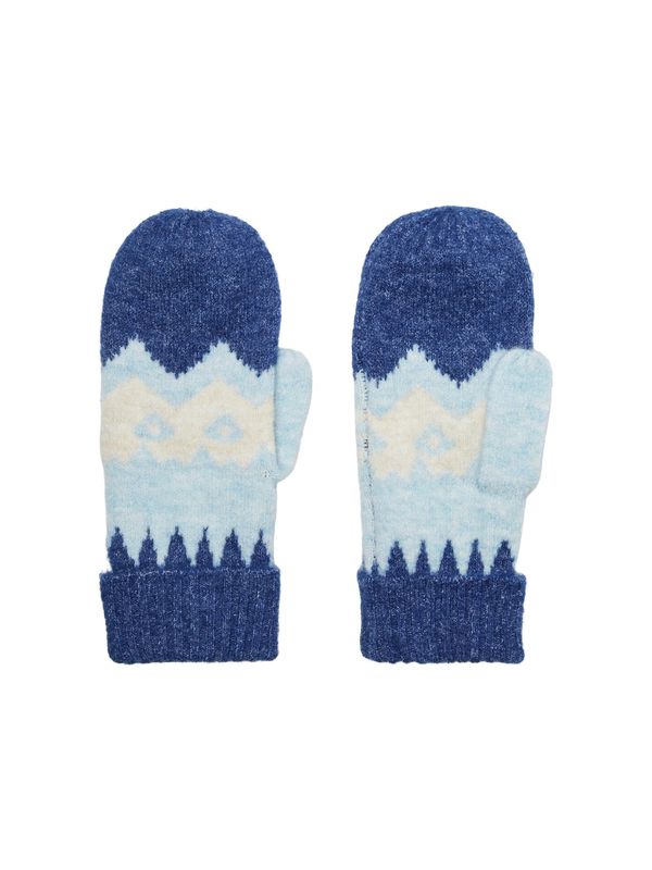 VERO MODA VERO MODA Ръкавици без пръсти 'SIMONE'  синьо / бяло