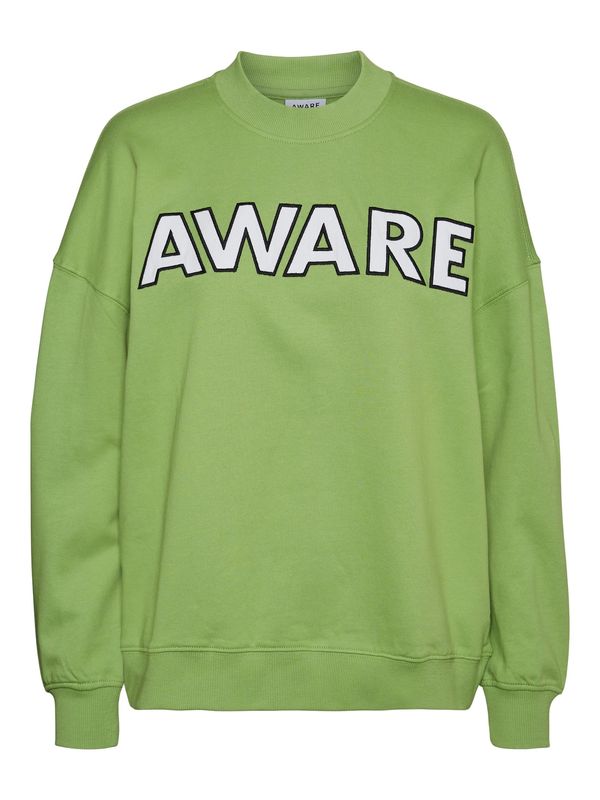 VERO MODA VERO MODA Суичър  зелено / черно / бяло