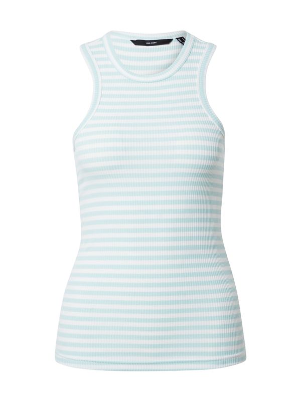 VERO MODA VERO MODA Топ 'ARIAKAYA'  нефритено зелено / бяло