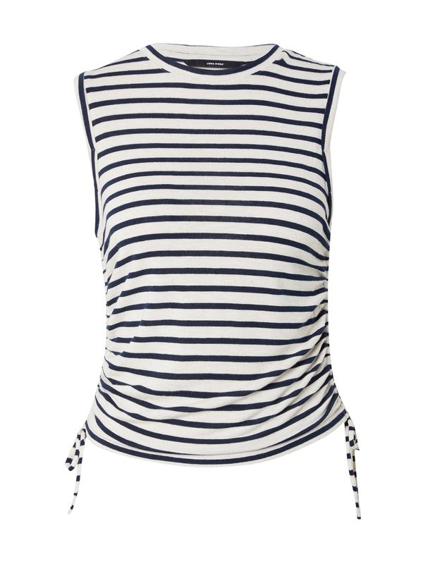 VERO MODA VERO MODA Топ 'HOLLY'  светлосиво / черно