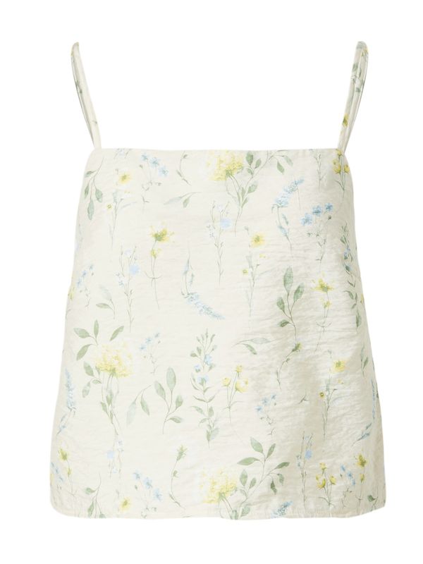 VERO MODA VERO MODA Топ 'JOSIE'  бежово / пастелно синьо / жълто / зелено