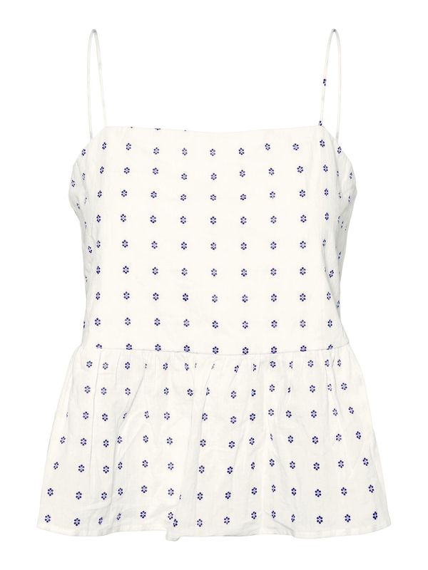 VERO MODA VERO MODA Топ  тъмносиньо / естествено бяло