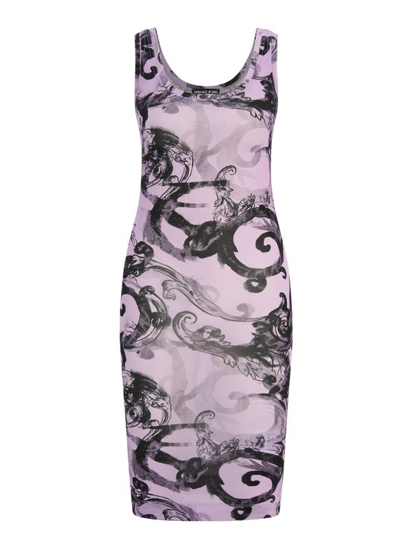 Versace Jeans Couture Versace Jeans Couture Лятна рокля  люляк / черно