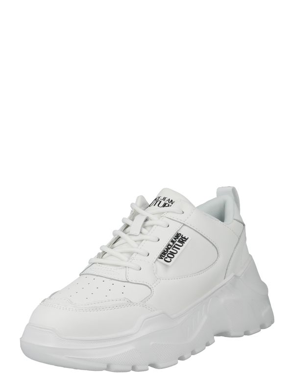 Versace Jeans Couture Versace Jeans Couture Ниски маратонки 'SPEEDTRACK'  черно / бяло