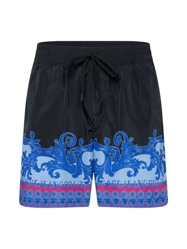 Versace Jeans Couture Versace Jeans Couture Панталон  нощно синьо / светлосиньо / лилав / магента