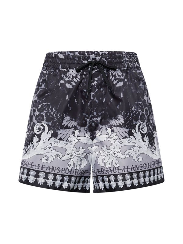 Versace Jeans Couture Versace Jeans Couture Панталон  сиво / черно / бяло