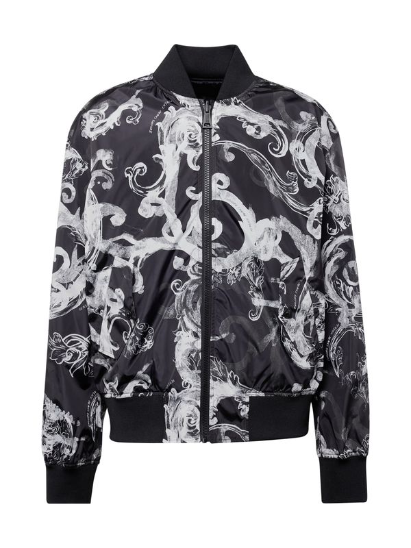 Versace Jeans Couture Versace Jeans Couture Преходно яке '76UP407'  сиво / черно / бяло