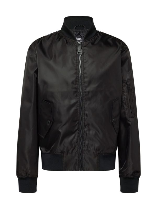 Versace Jeans Couture Versace Jeans Couture Преходно яке  сиво / черно