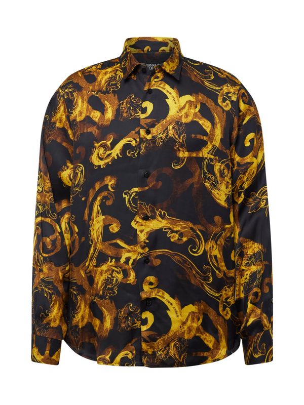 Versace Jeans Couture Versace Jeans Couture Риза  кафяво / жълто / черно