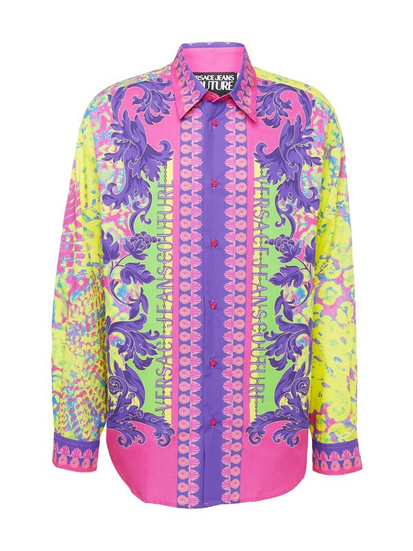 Versace Jeans Couture Versace Jeans Couture Риза  жълто / светлозелено / лилав / розово