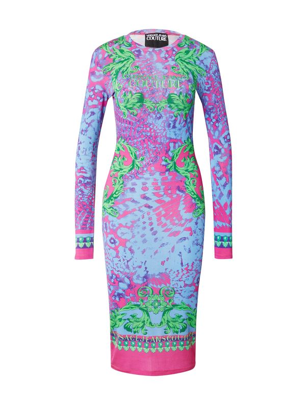Versace Jeans Couture Versace Jeans Couture Рокля  тюркоазен / зелено / лилав / розово