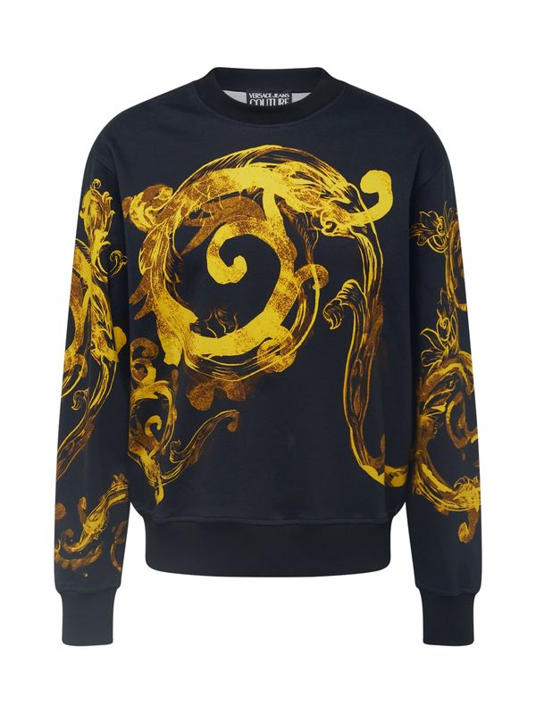 Versace Jeans Couture Versace Jeans Couture Суичър '76UP302'  жълто / златистожълто / черно