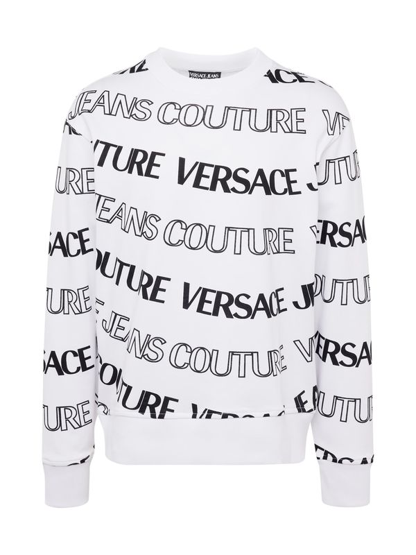 Versace Jeans Couture Versace Jeans Couture Суичър  черно / бяло