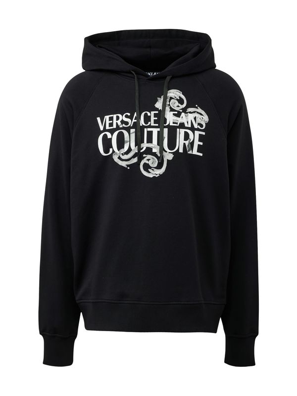 Versace Jeans Couture Versace Jeans Couture Суичър  сиво / черно / бяло