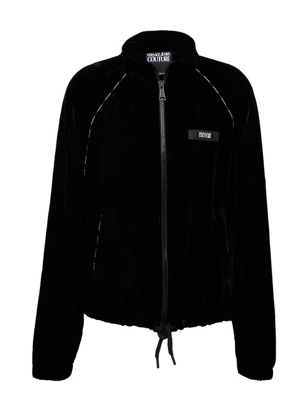Versace Jeans Couture Versace Jeans Couture Суичъри с качулка  черно / бяло