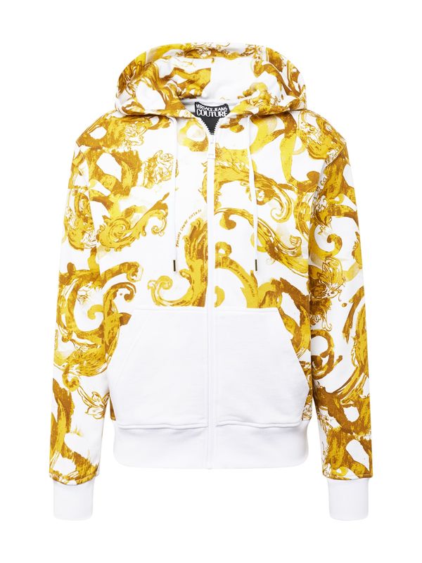 Versace Jeans Couture Versace Jeans Couture Суичъри с качулка  оранжево / бяло