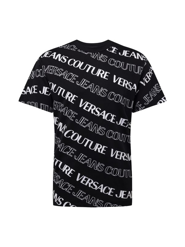 Versace Jeans Couture Versace Jeans Couture Тениска  черно / бяло