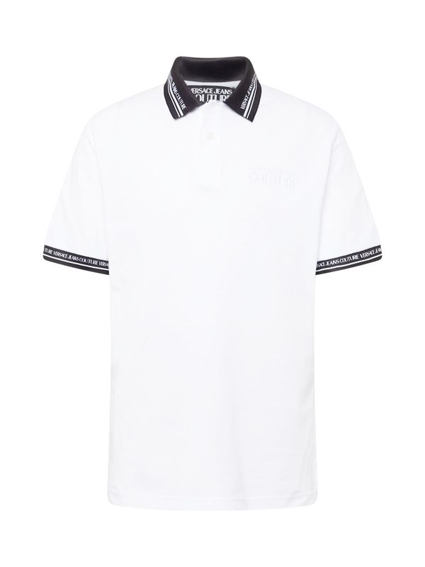 Versace Jeans Couture Versace Jeans Couture Тениска  черно / бяло