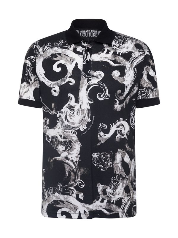 Versace Jeans Couture Versace Jeans Couture Тениска  черно / бяло