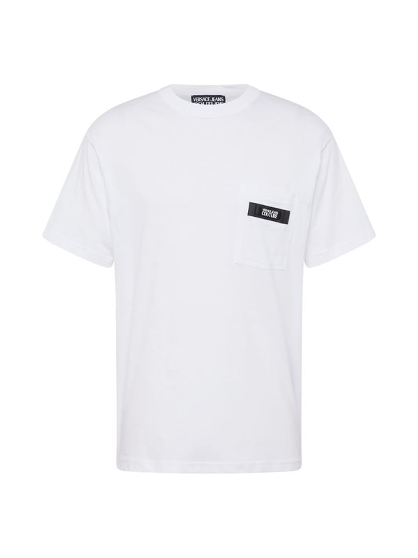 Versace Jeans Couture Versace Jeans Couture Тениска  черно / бяло