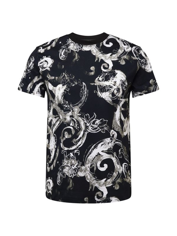 Versace Jeans Couture Versace Jeans Couture Тениска  черно / бяло