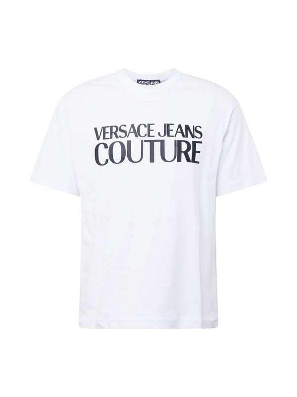 Versace Jeans Couture Versace Jeans Couture Тениска  черно / бяло