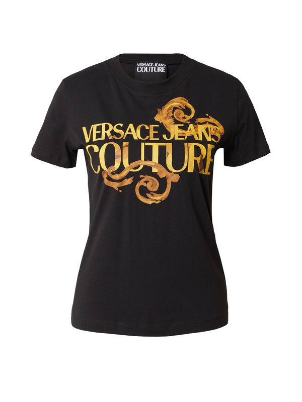 Versace Jeans Couture Versace Jeans Couture Тениска  жълто / златистожълто / черно
