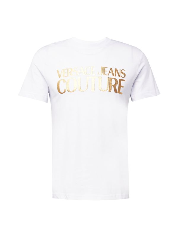 Versace Jeans Couture Versace Jeans Couture Тениска  злато / бяло