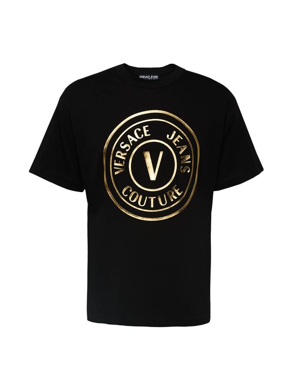 Versace Jeans Couture Versace Jeans Couture Тениска  злато / черно