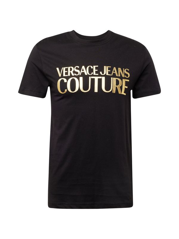 Versace Jeans Couture Versace Jeans Couture Тениска  злато / черно