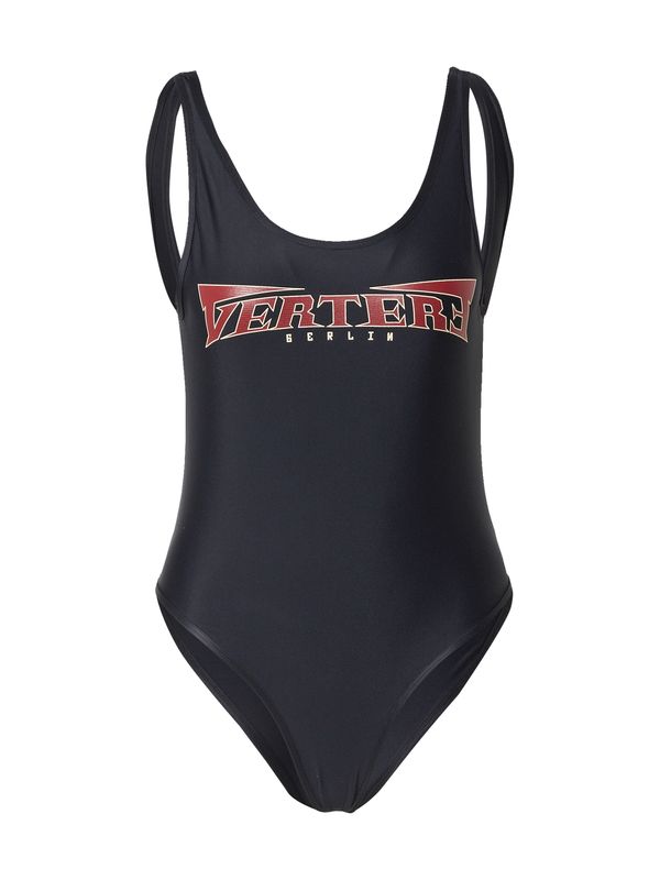 Vertere Berlin Vertere Berlin Бански костюм 'Roughness'  бежово / червено / черно