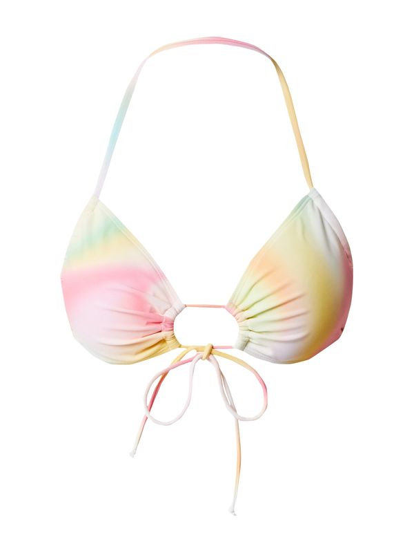 VIERVIER VIERVIER Горнище на бански 'Elaina'  светложълто / мента / розово