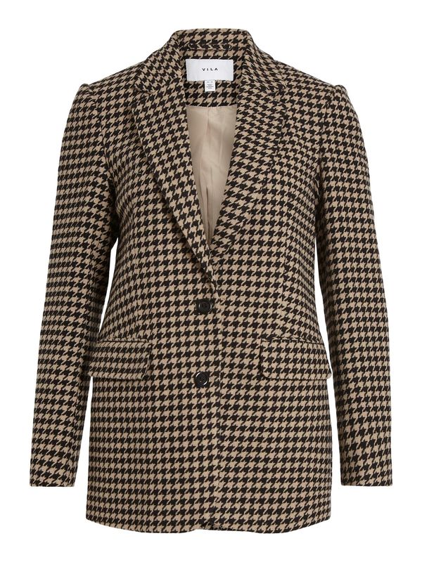 VILA VILA Блейзър  капучино / черно