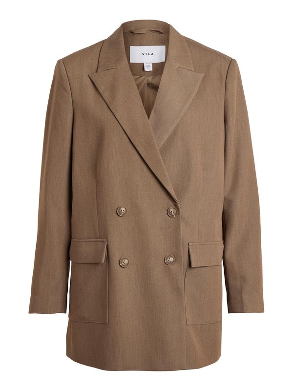 VILA VILA Блейзър 'Rona'  кафяво
