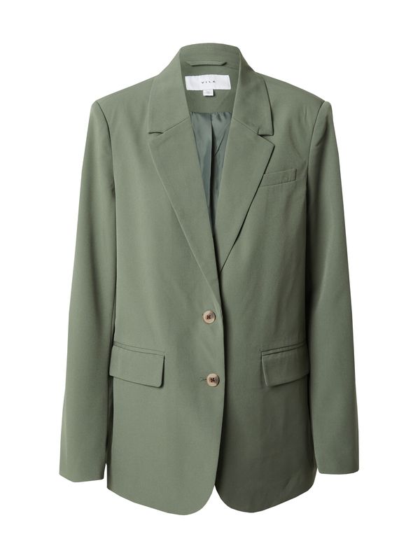 VILA VILA Блейзър  тъмнозелено