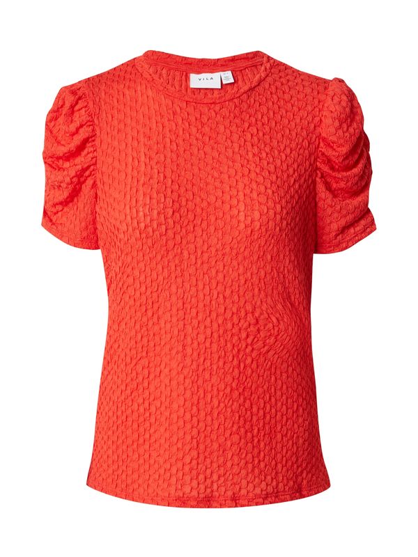 VILA VILA Блуза 'ANINE'  червено