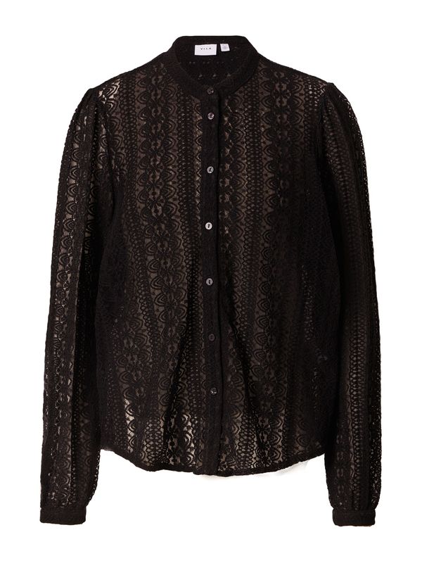 VILA VILA Блуза 'Chikka'  черно