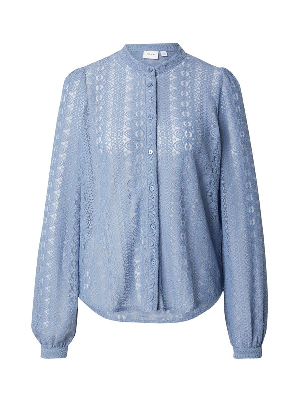 VILA VILA Блуза 'Chikka'  гълъбово синьо