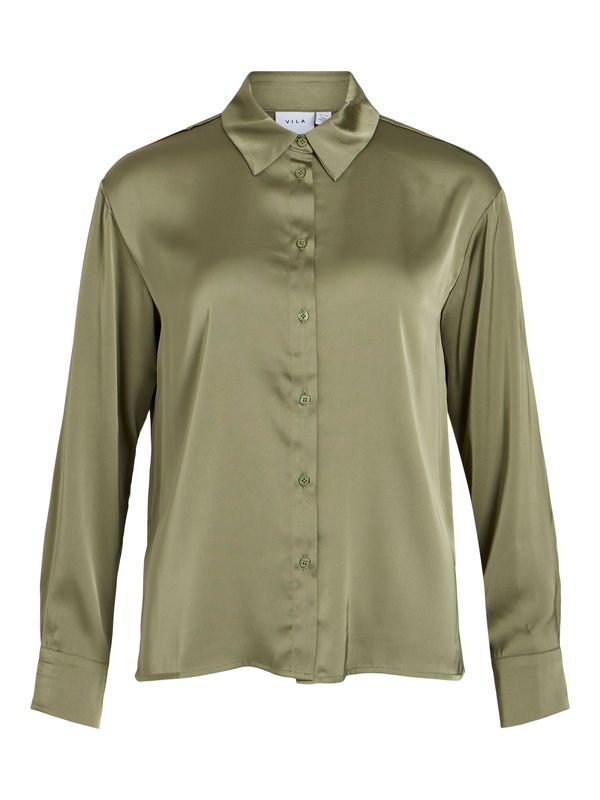 VILA VILA Блуза 'CLAIR'  зелено
