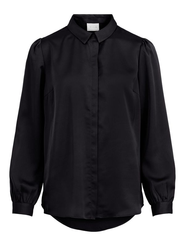 VILA VILA Блуза 'ELLETTE'  черно