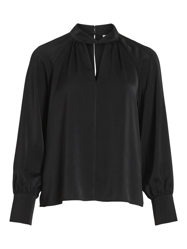 VILA VILA Блуза 'ELMA'  черно