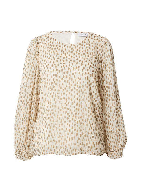 VILA VILA Блуза 'Falia'  бежово / камел